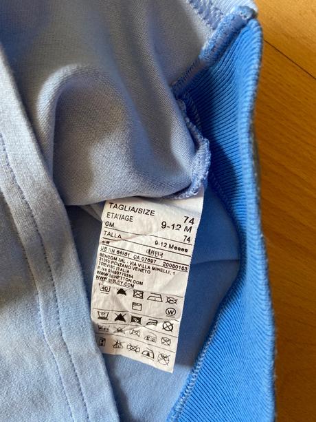 2x mikina benetton na cca 12 mesiacov, benetton,74