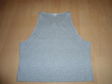 Sive kratke letne tricko, s