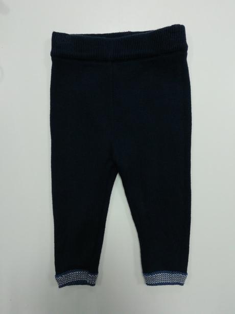 Pletené svetríkové nohavice, nutmeg,68