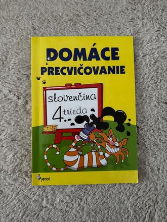 Domáce precvičovanie - slovenčina 4. trieda, 