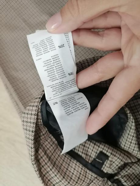 Károvane nohavice / cigaretového strihu, sinsay,s