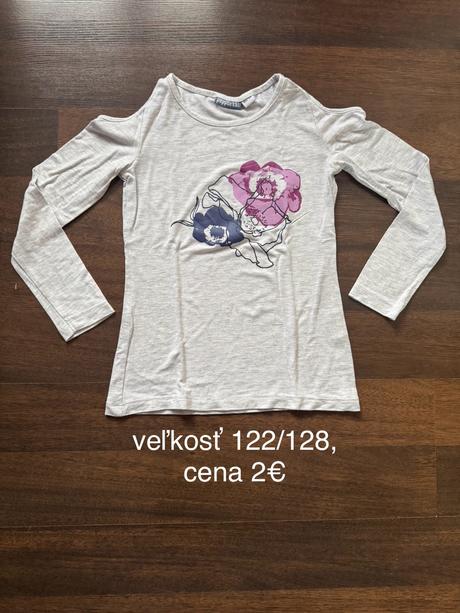 Tričko dlhý rukáv, lupilu,128