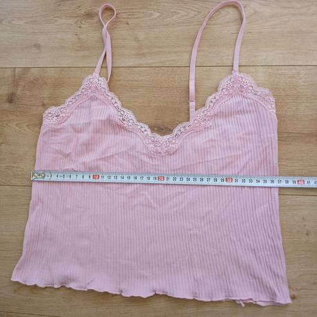 3x cropnuté letné tielka, bershka,m