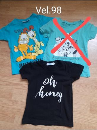 2x tričko, 98