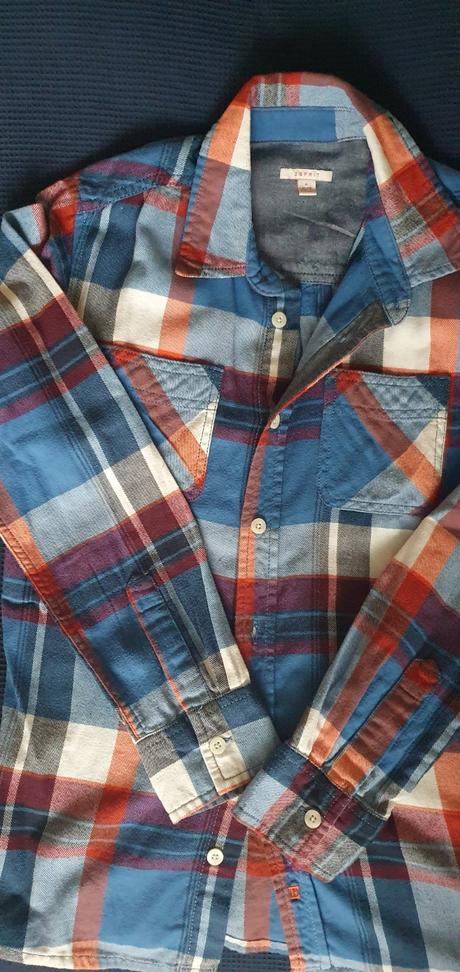 Košeľa flanelová chlapčenská, esprit,m