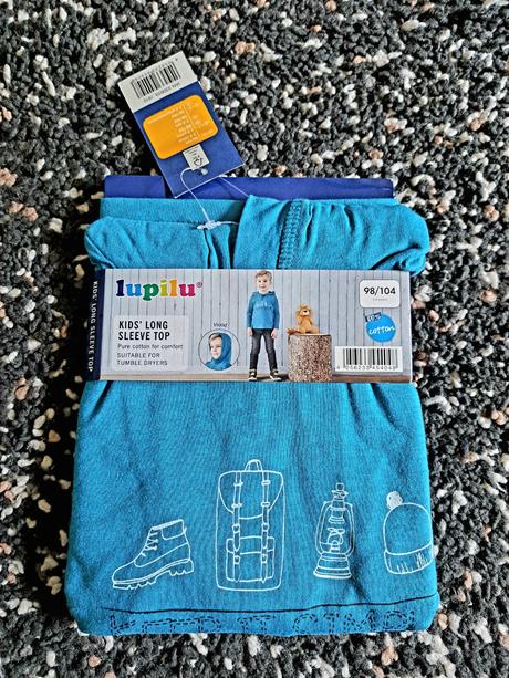 Tričko a kapucňou, lupilu,98 / 104