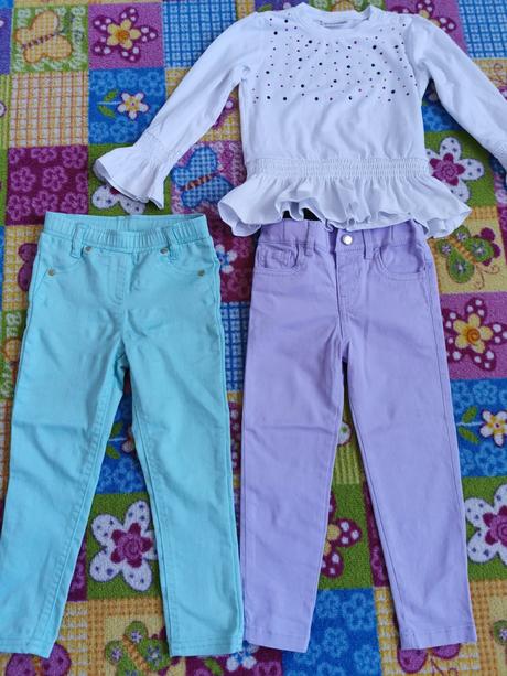 Nohavice 2ks+tricko veľ.98, coccodrillo,98