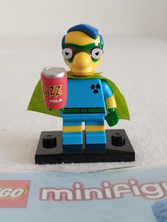 Lego minifigurka fallout boy milhouse sim032,