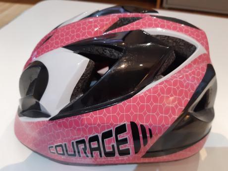 Dievčenská cyklistická helma courage, m