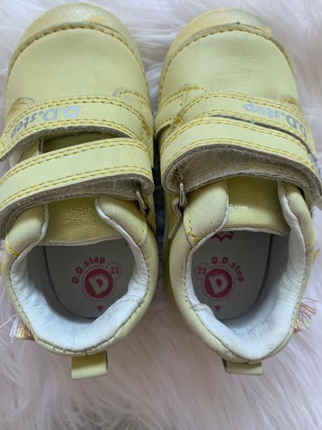 Topánky d.d.step yellow 22, d.d.step,22