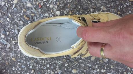 Kožené poltopánky lasocki, lasocki,35