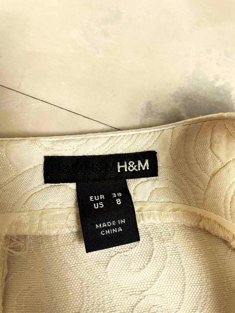Luxusný top do pása, h&m,38