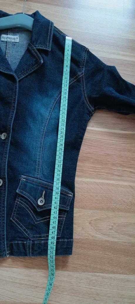 Dámske riflové sako, clockhouse,m