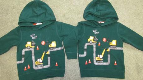 Mikiny pre dvojičky 98/104, 104