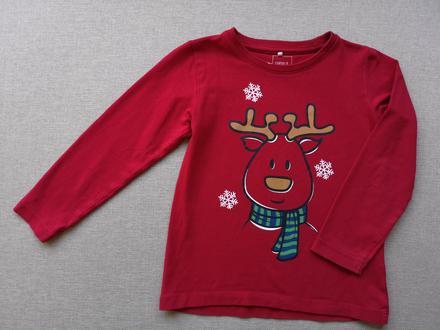 Tricko zn. name it na vianoce, name it,104