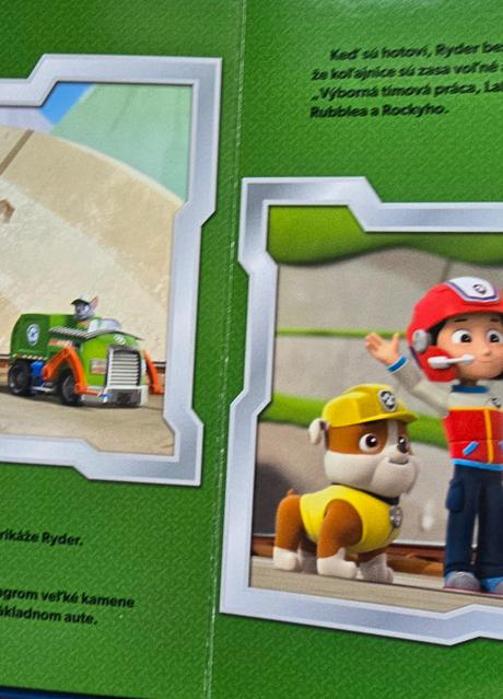 Kniha labková patrola a 10 figurok, 