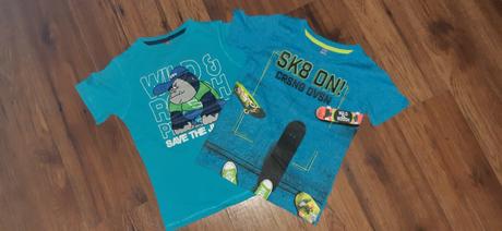 Tyrkysové svieže tričká- cena spolu, dopodopo,122