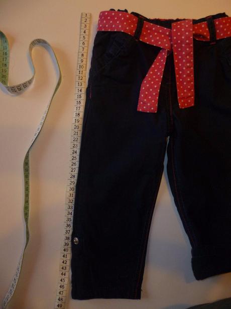 Podšité nohavice, c&a,80