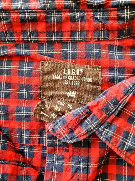 B341 košeľa 2ks, h&m,86