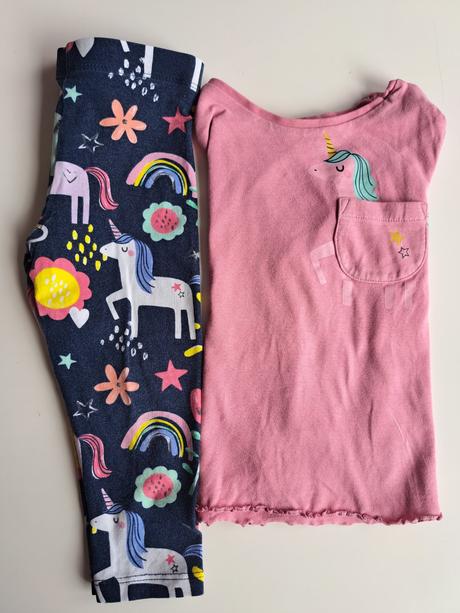 Tričko + nohavice, f&f,80