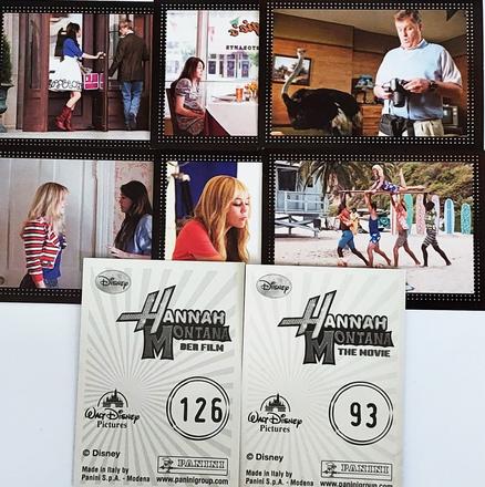 Nálepky - panini - hannah montana,