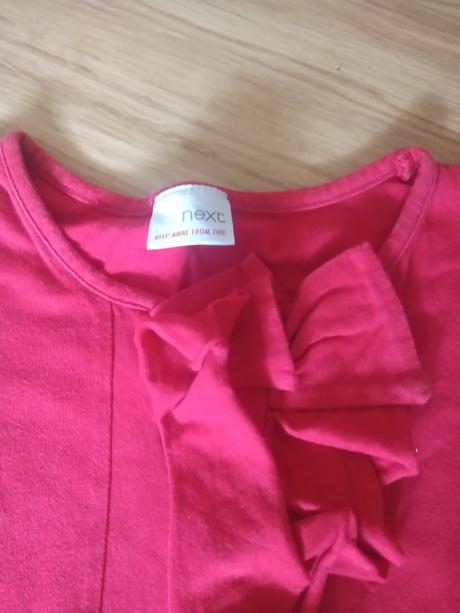 Nenosené riflova sukňa a tričko super stav veľ.140, h&m,140