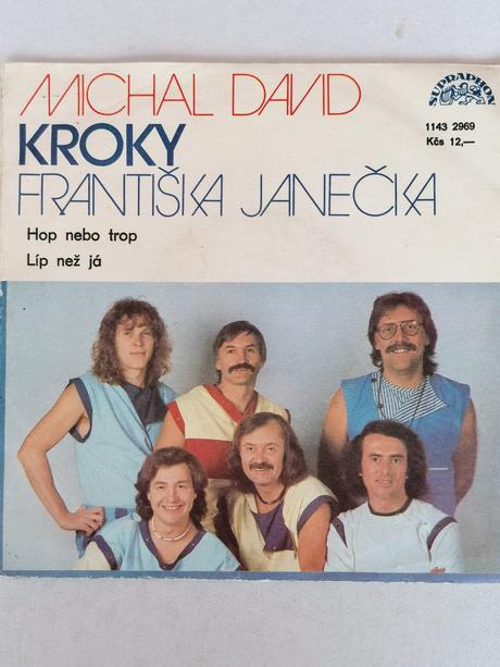 Retro vinyl platňa - michal david & kroky, 