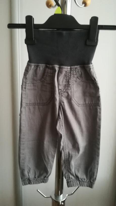 Kárované nohavice, h&m,86