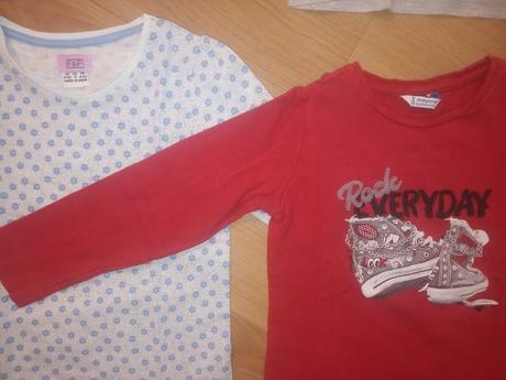 Tričká s dlhým rukávom ( 5 eur / kus ), 110