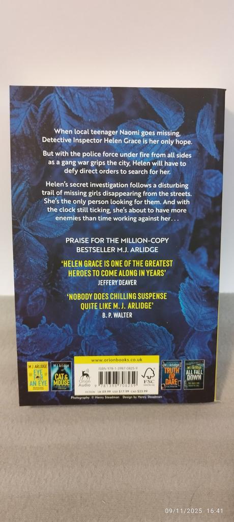 M. j. arlidge - forget me not, 