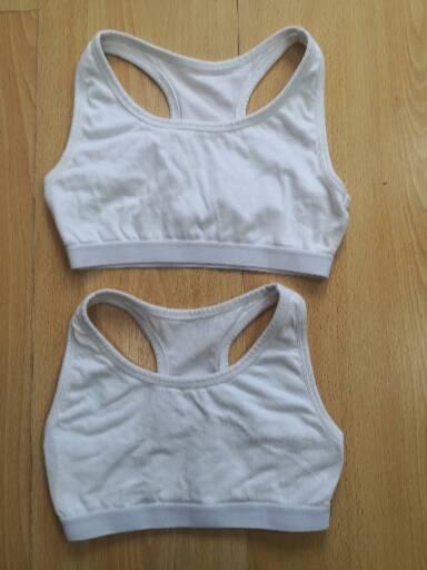 Skrátené tielko/ športová podprsenka, john lewis,140