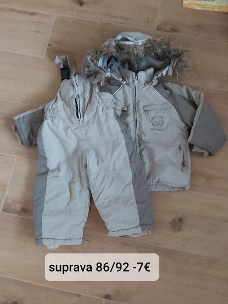 Predám zimnú súpravu 86/92, 92