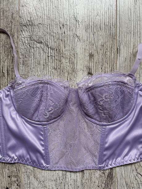 Primark novy fialkovy korzet, primark,70b
