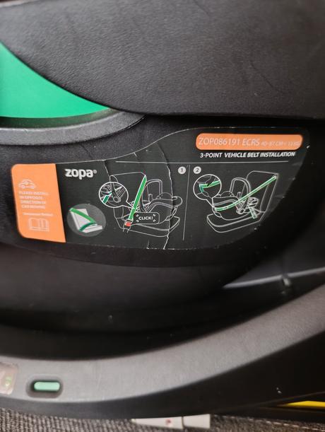 Predám autosedačku zopa xm plus i-size s isofix, zopa