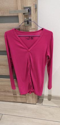 Ružový svetrík, kardigan, m