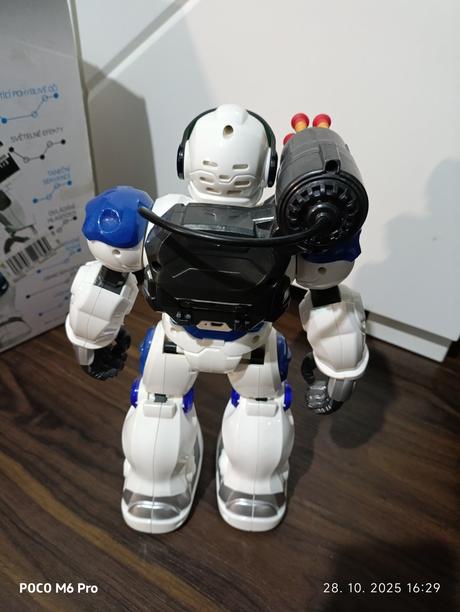 Policajný robot guliver, 22 funkcii,