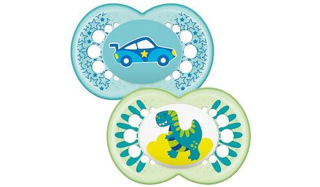 Mam silikónový cumlík original blue 2 ks, 12m+, mam