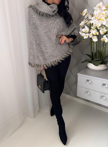 Orsay - pletené pončo, orsay