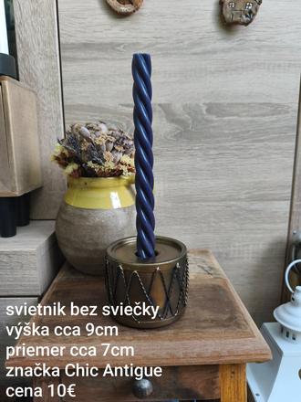 Svietnik značky chic antigue, 