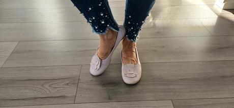 Kožené balerínky, 36