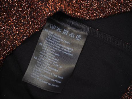 Luxusný trblietavý top hallhuber, m