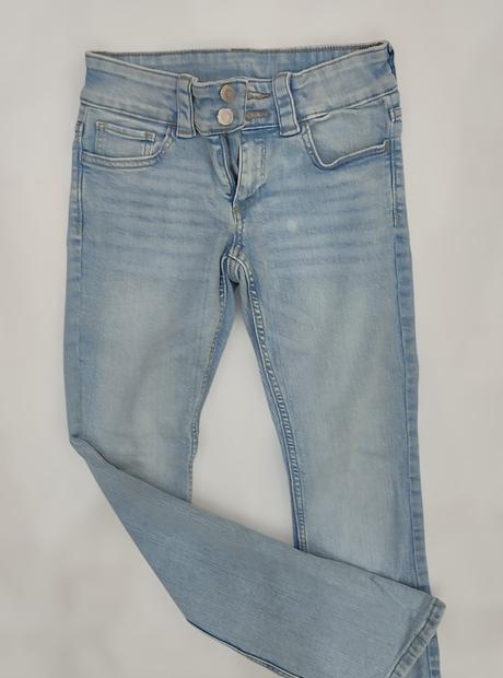 Zvonové džínsy, h&m,152