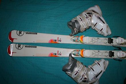 Dámske lyže rossignol famous 156, rossignol,150-159 cm