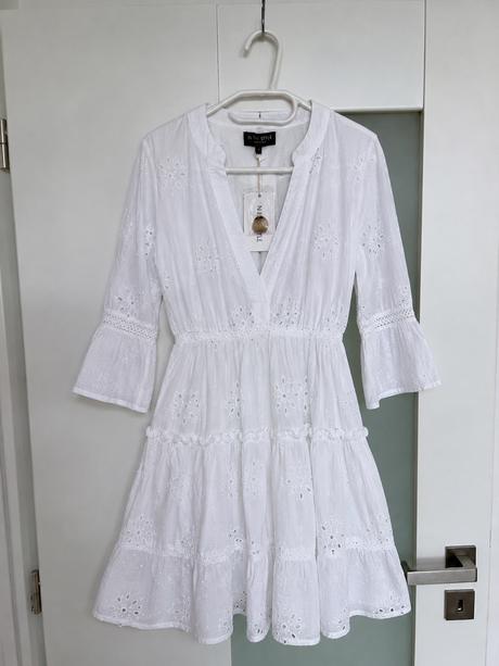 Romantické madeirove šaty, vero moda,l