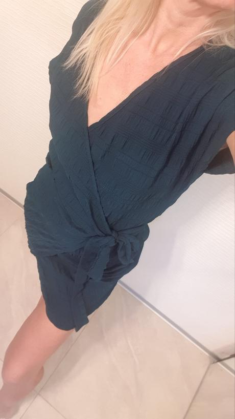 Zavinovacie šaty, s