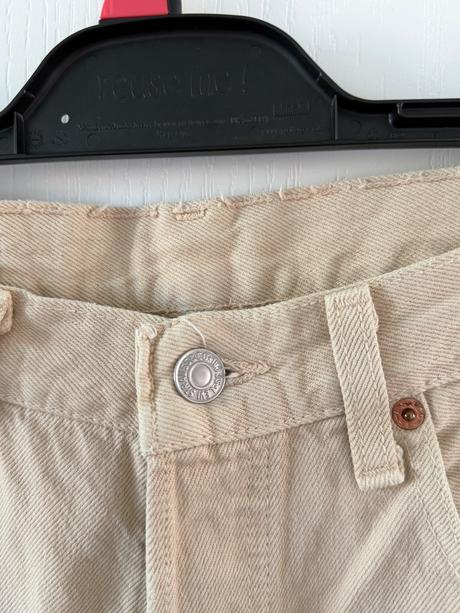 Levi's 501 vintage béžové bavlna,, levis,l
