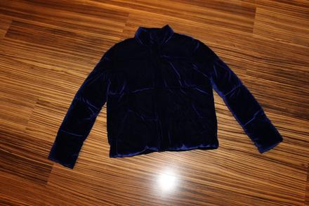 Prešívaná zamatová bunda cropp v. m, m