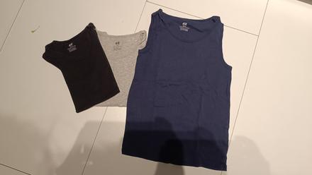 3pack tielka, h&m,134