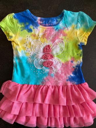 Kombinované minišaty 2r., 92