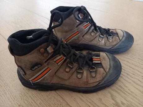 Turistické kožené topánky zn.tripos, v.29, tripos,29